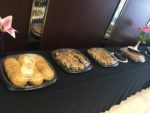 The event featuring Arlington Transportation Partners included cookies and other treats for tenants.